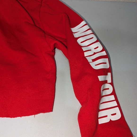 CROPPED Justin Bieber Purpose World Tour Hoodie - Picture 5 of 5